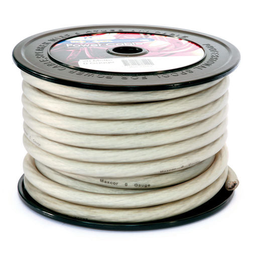 Cable Auto 0AWG 250a Clear Jacket Tinned MX020C