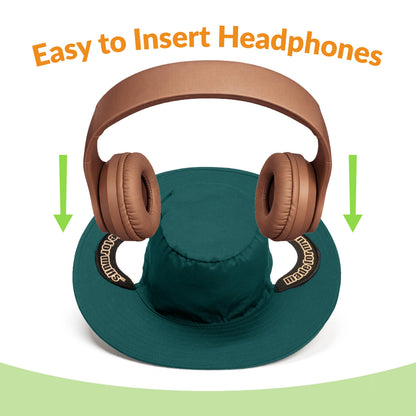 Made For Muffs Brim Hat Green Small MFMGS