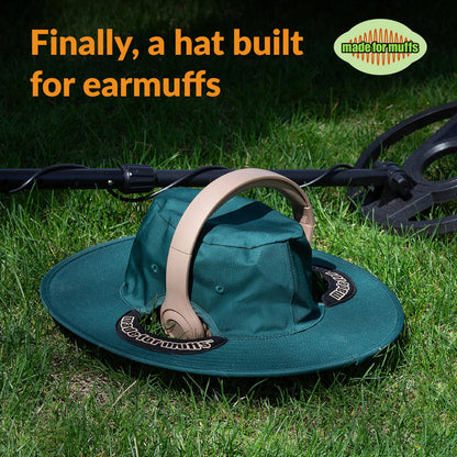 Made For Muffs Brim Hat Green X-Large MFMGXL