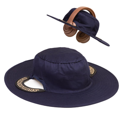 Made For Muffs Brim Hat Blue Medium MFMBM