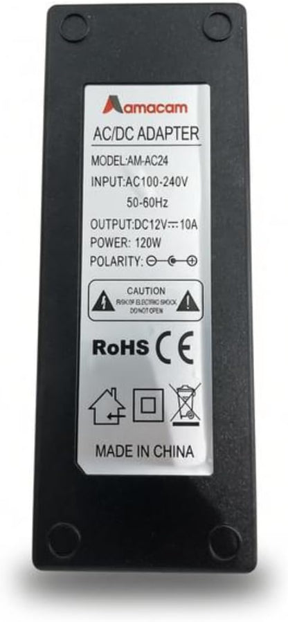 Mains Adaptor 240v To 12vDC 120w 10amp Cig Lighter Socket AM-AC24