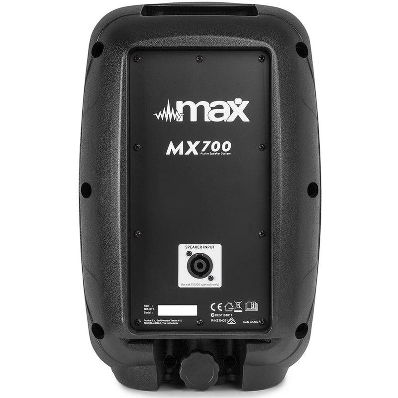 Max Mx700 2.1 Active Loudspeaker System 12" Subwoofer MX700