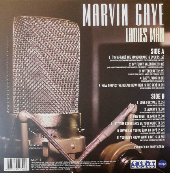 LP 12In Marvin Gaye Ladies Man KXLP13