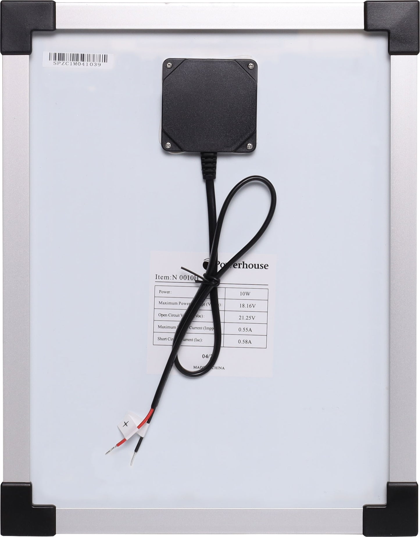 PV Solar Panel 10w 12V Monocrystalline N0010H