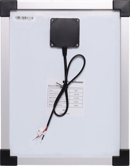 PV Solar Panel 10w 12V Monocrystalline N0010H