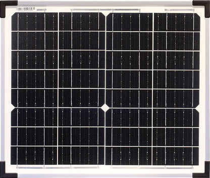 PV Solar Panels 20W 12V Monocrystalline N0020H
