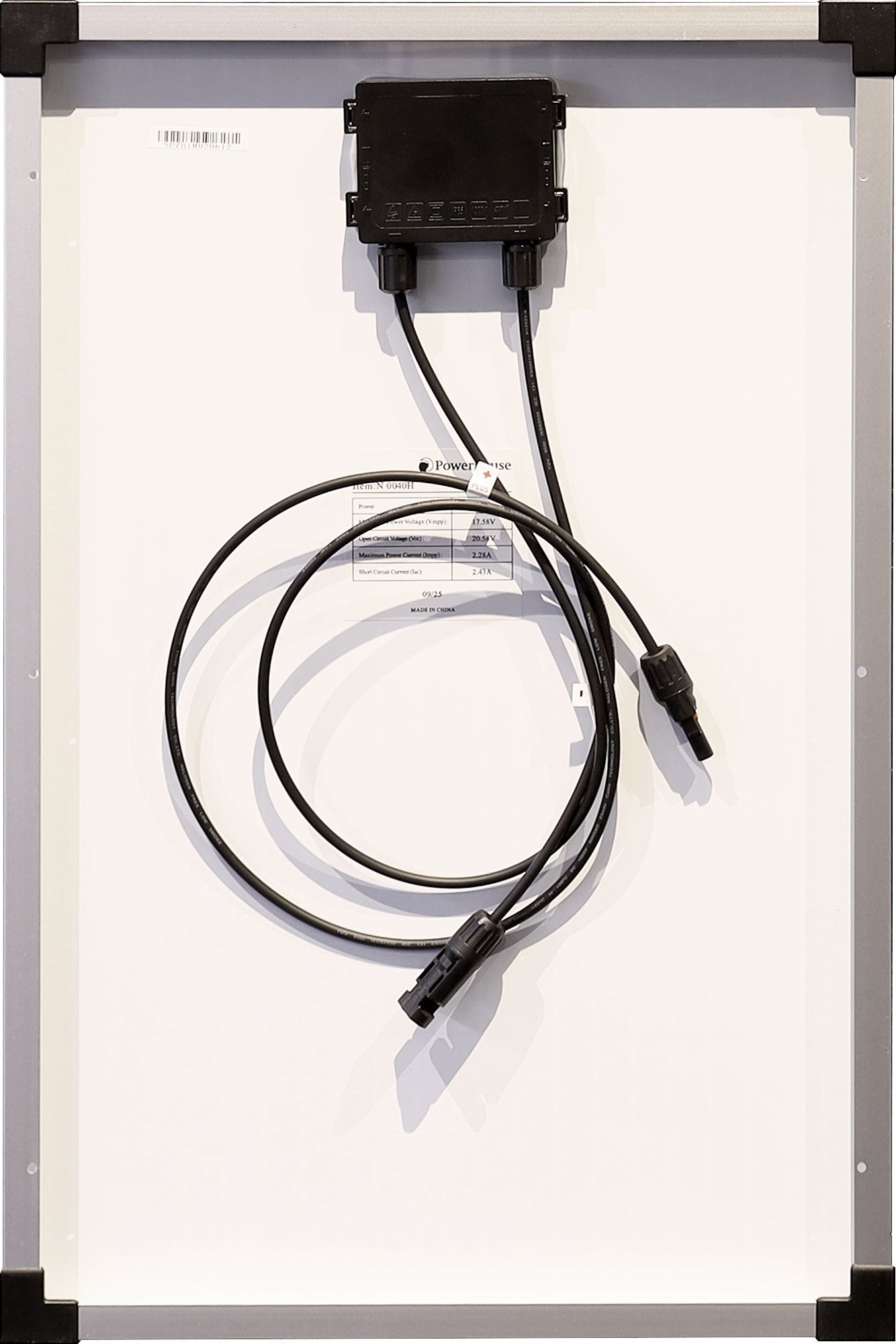 PV Solar Panel 40w 12v Monocrystalline N0040H