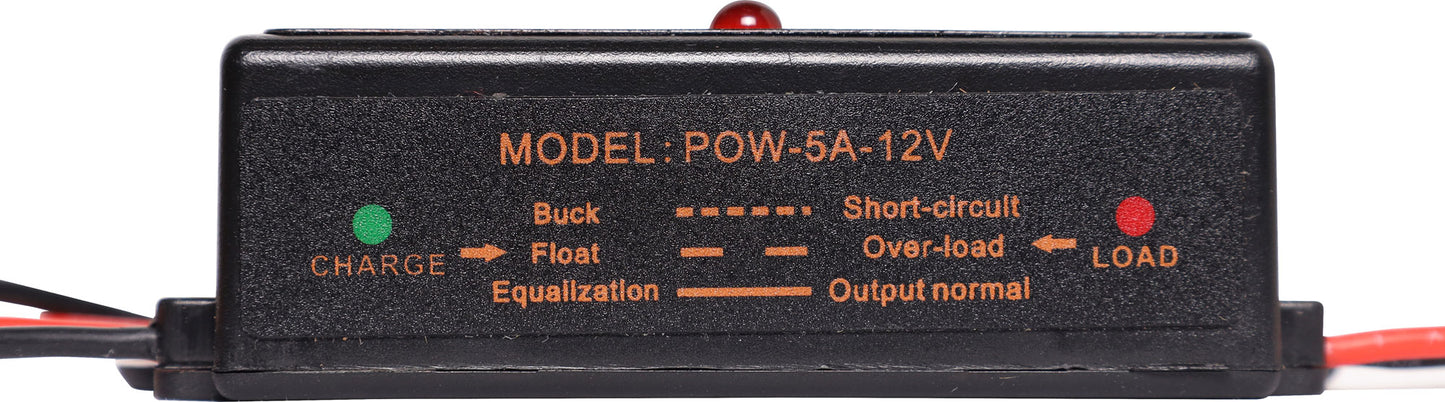 Solar Charge Controller PWM Waterproof 6V/12V 5A N2005