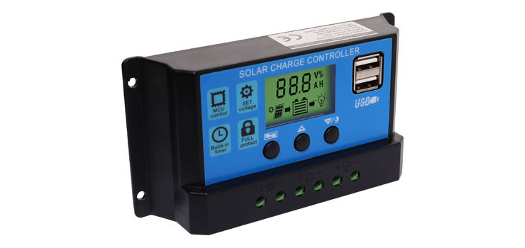 Solar Charge Controller Solar Charge Controller With USB 12/24V 30A PWM  N2019C