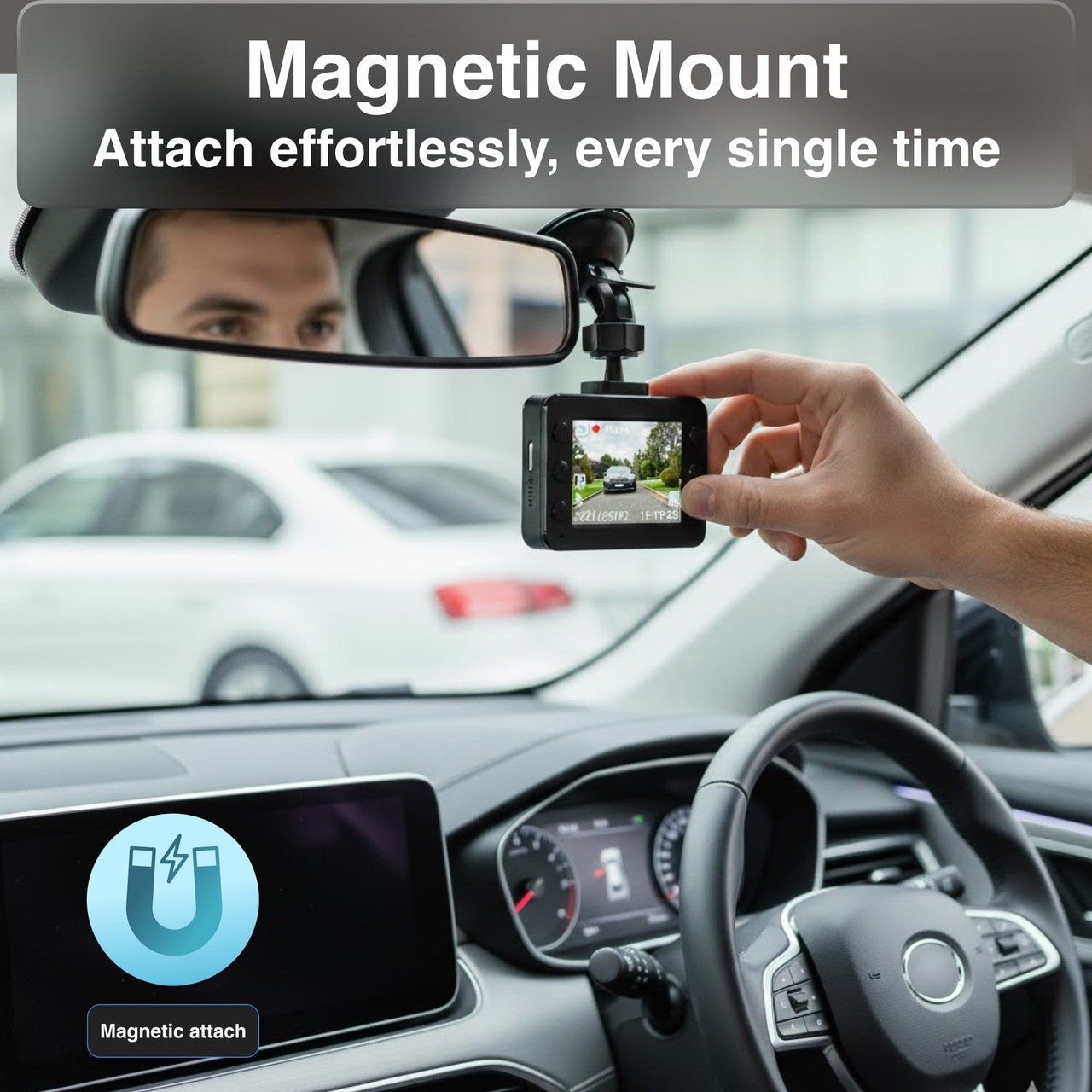 Laser Dash Cam FHD 2.5in NAVC-FH25-748