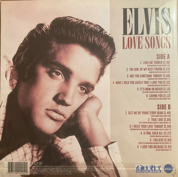 LP 12In Elvis Love Songs KXLP20