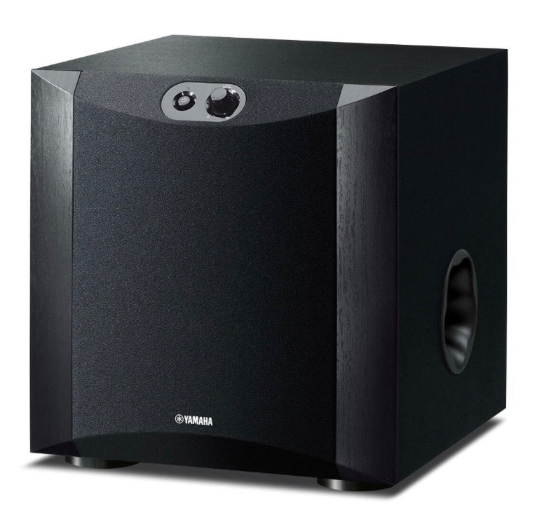 Yamaha Subwoofer 8in 130w Twisted Flare Port Black Vcv9890 NS-SW200