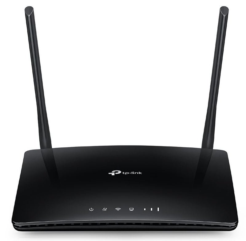 TP-Link TL-MR6400 N300 Wireless N 3G/4G LTE Router 2.4GHz (300Mbps) 802.11bgn 3x100Mbps LAN 1x 100Mbps 4G SIM Slot, Band5&Band28 NWTL-MR6400