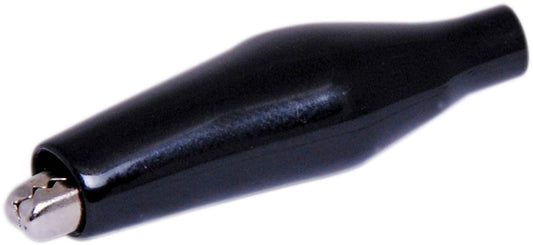 DC Power Connectors Crocodile Clip 65mm Black P0115