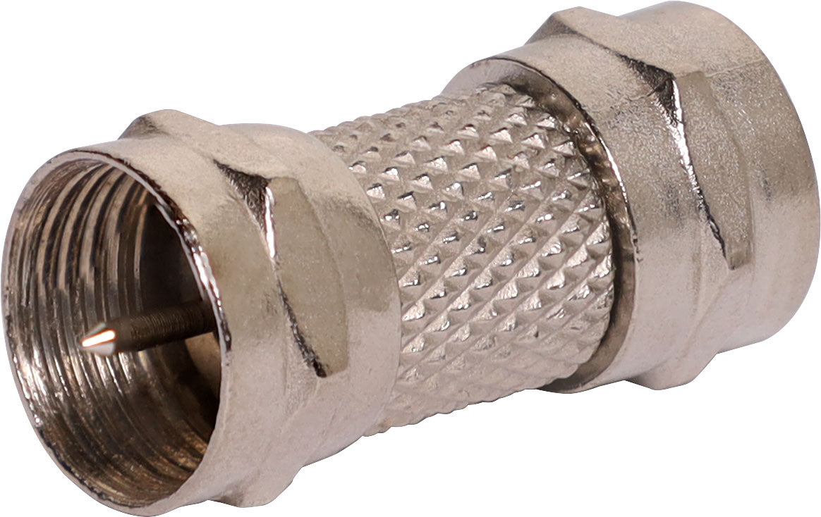 RF Connectors Male To Male F Type Connector Joiner P0471