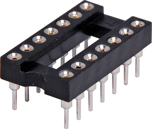 IC Socket 14 Pin (0.3") DIL Machined Pin P0532