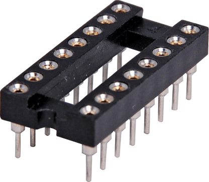 IC Socket 16 Pin (0.3") DIL Machined Pin P0534