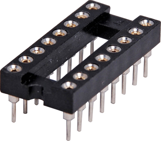 IC Socket 16 Pin (0.3") DIL Machined Pin P0534