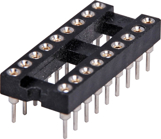 IC Socket 18 Pin (0.3") DIL Machined Pin P0536