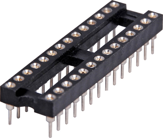 IC Socket 28 Pin (0.3") DIL Machined Pin P0541