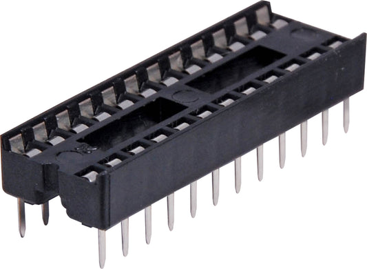 DIL Tinned IC Socket 24 Pin (0.3") P0569