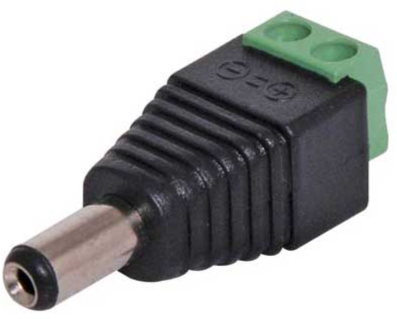 2.5mm Screw Terminal DC Power Line Plug P0604