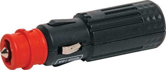 DC Power Connectors 12VDC 15A Fused LED Male Line Merit Plug P0656