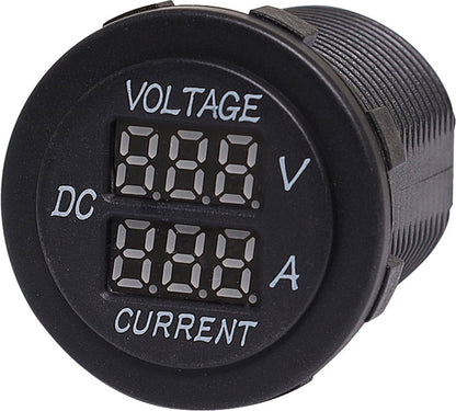 Battery Monitoring Panel Mount Voltage and Current Meter P0671A
