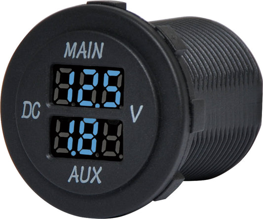 Panel Mount Dual Battery Voltmeter P0692