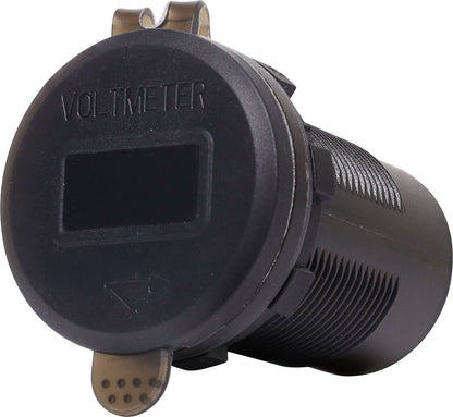 Voltmeter Panel Mount 12v 58w Dual Pd - Qc3.0 USB P0696B