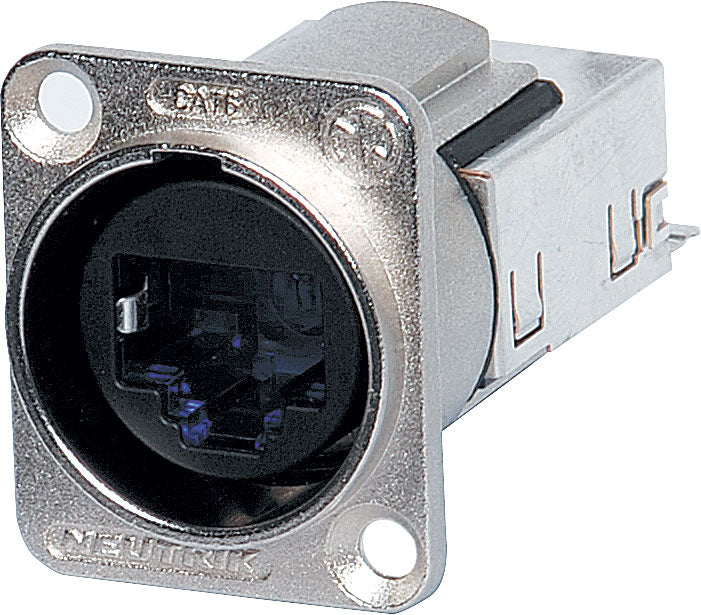 Modular RJ Connector RJ45 Modular Chassis Socket Cat6 NE8FDY-C6 8P8C P0830