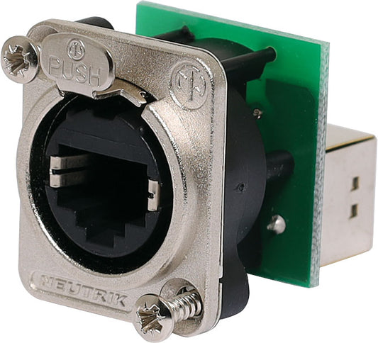 Modular RJ Connector RJ45 Chassis Socket Cat5e NE8FDP 8P8C P0834