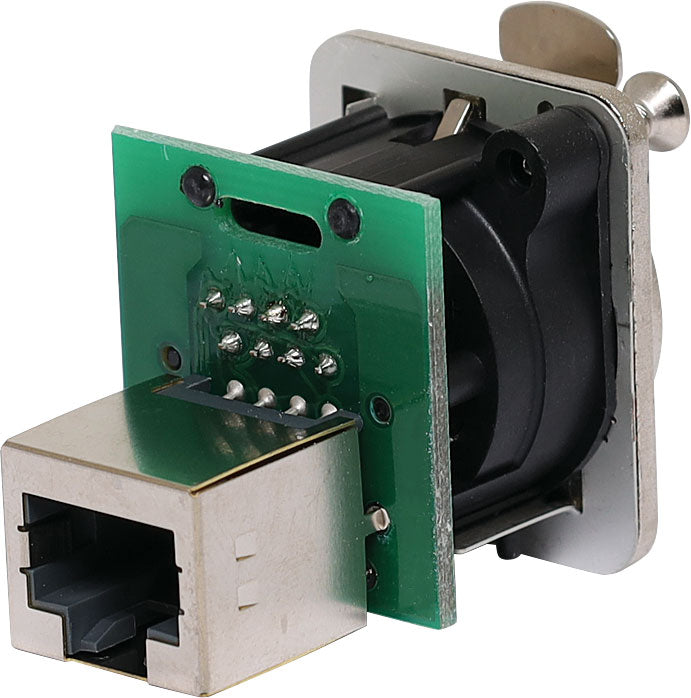 Modular RJ Connector RJ45 Chassis Socket Cat5e NE8FDP 8P8C P0834