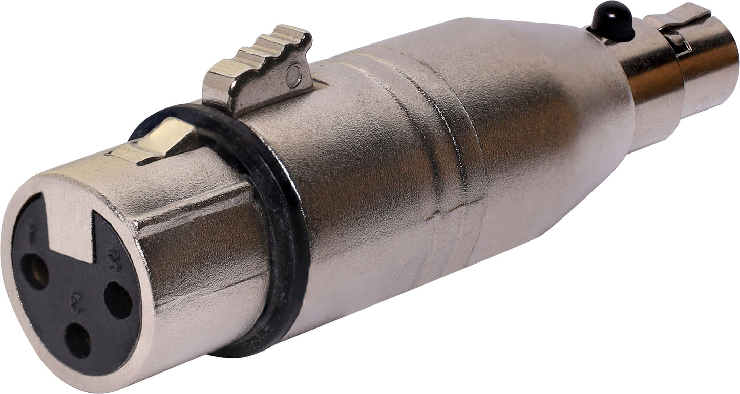 Audio Lead XLR Female Mini To 3 Pin XLR Female Adapter P0979