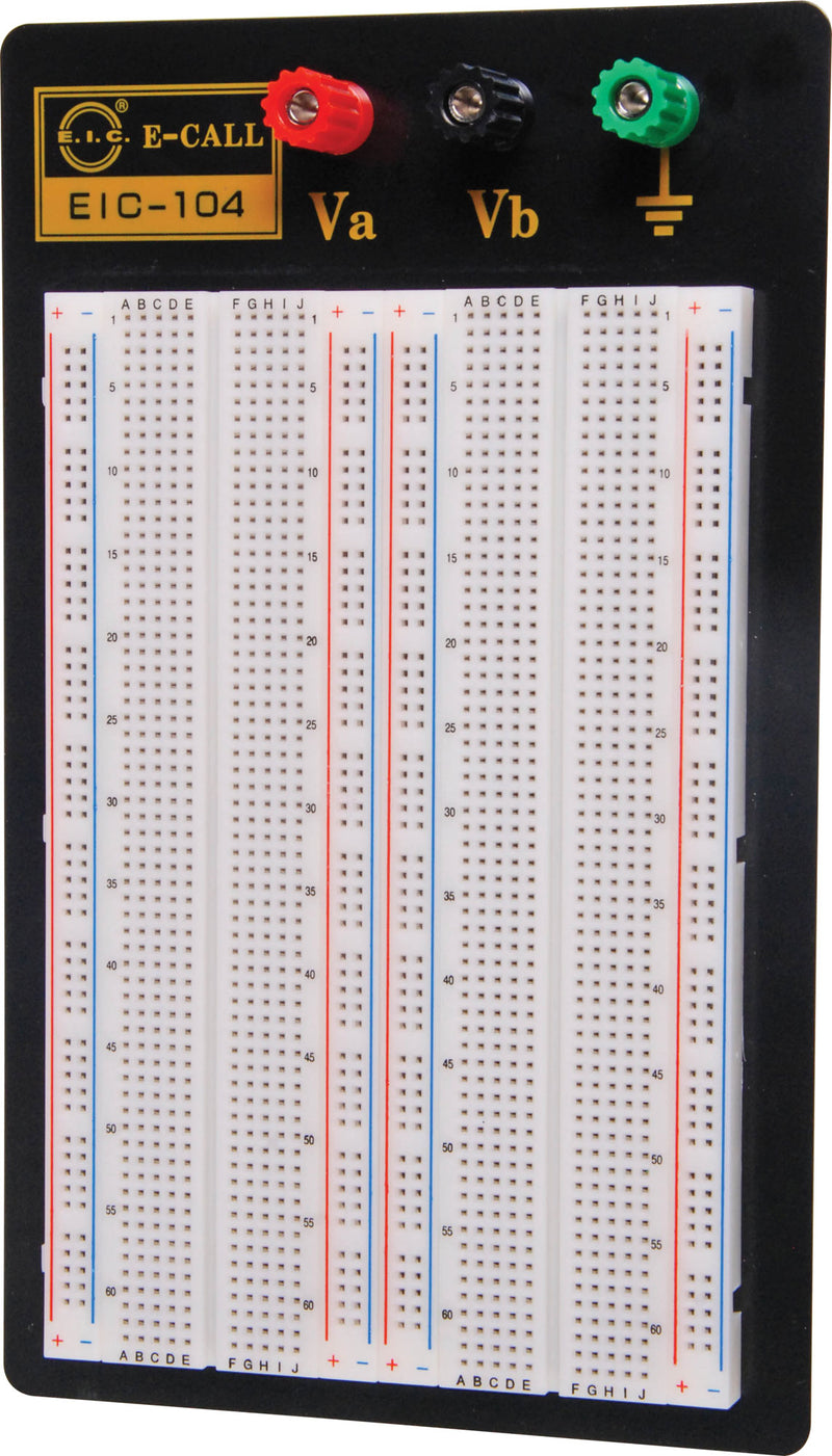 Aluminium Base Breadboard 1660 Tie Point Solderless P1012A