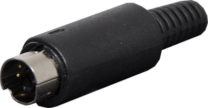 Circular Connectors 4 Pin Line Mini DIN Plug P1094