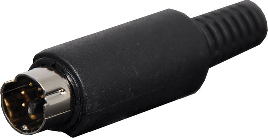 Circular Connector 6 Pin Line Mini DIN Plug P1096