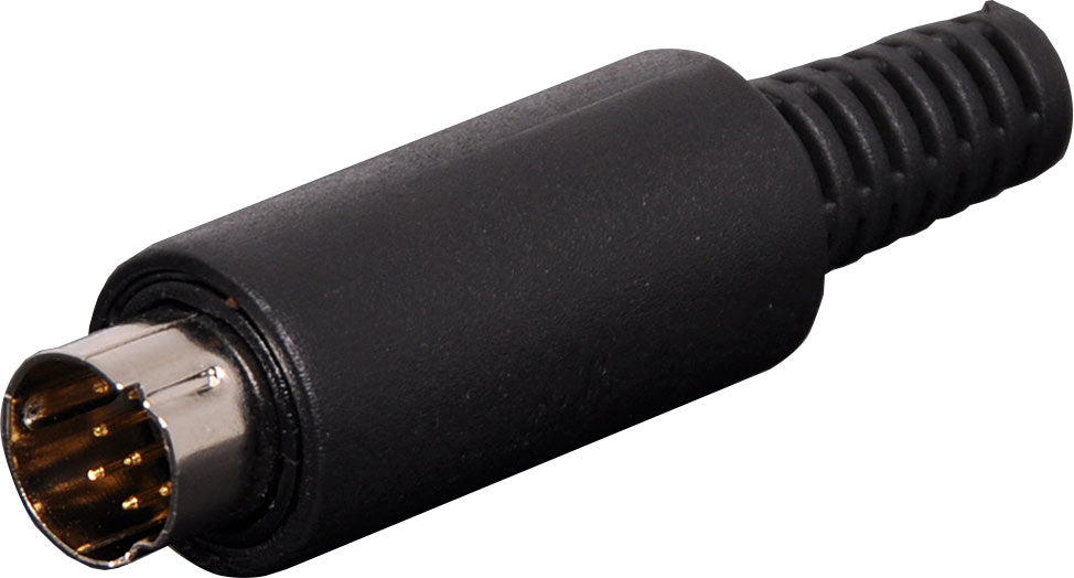 Circular Connector 8 Pin Line Mini DIN Plug P1098