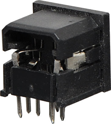 Circular Connector 6 Pin PCB Mount Mini DIN Socket P1106