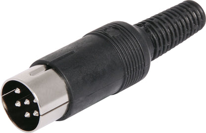 Circular Connector 6 Pin Line DIN Plug P1156