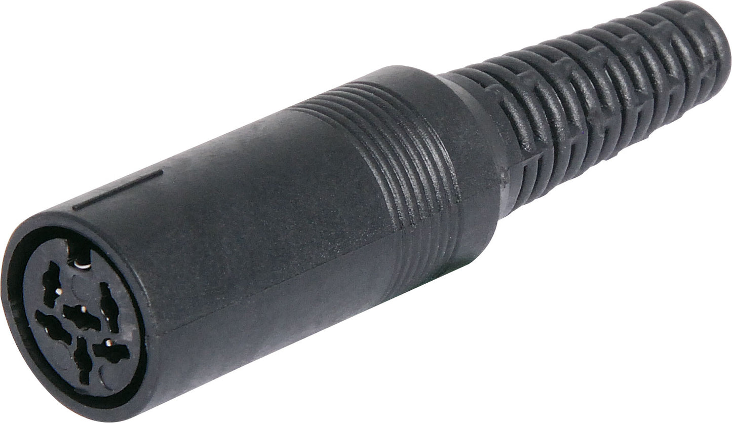 Circular Connector 6 Pin Line DIN Socket P1194