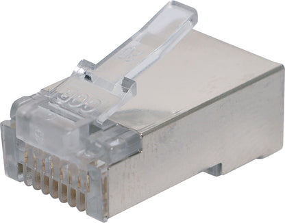 Modular RJ Connector RJ45 Modular Plug Cat5e Shielded (Suit Solid Cable) 8P8C P1382