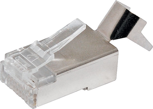 Modular RJ Connector RJ45 Modular Plug Cat6a Shielded (Suit Solid Cable) 8P8C P1385