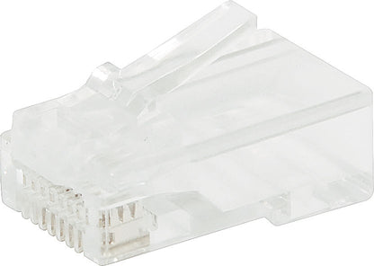 Modular RJ Connector RJ45 Modular Plug Cat6 Through Hole (Suit Solid Cable) 8P8C P1389