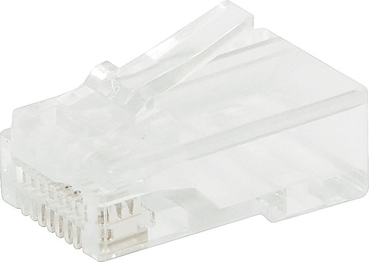 Modular RJ Connector RJ45 Modular Plug Cat6 Through Hole (Suit Solid Cable) 8P8C P1389