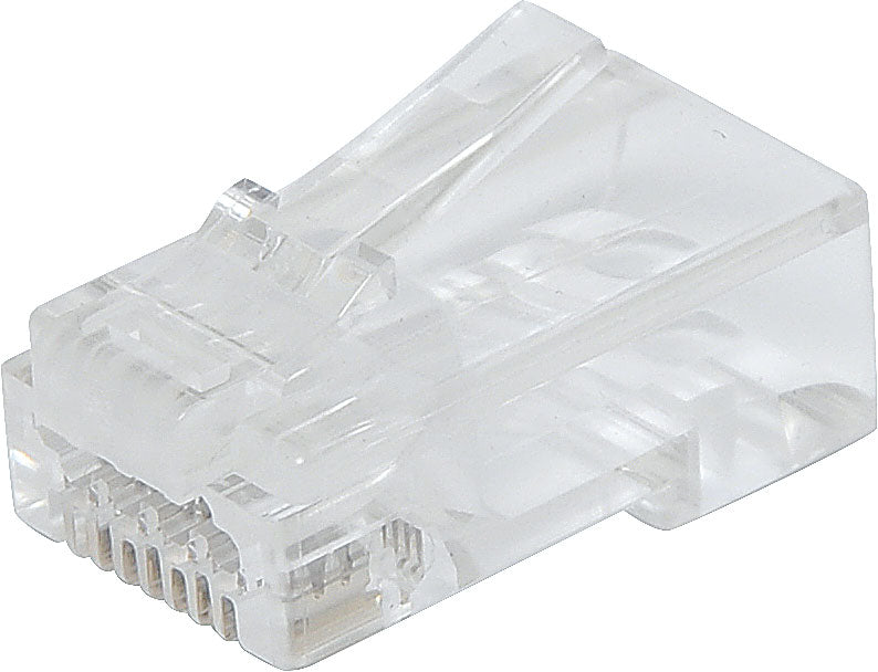 Modular RJ Connector RJ45 Modular Plug Cat6a Through Hole (Suit Solid Cable) 8P8C P1392