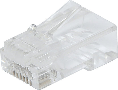 Modular RJ Connector RJ45 Modular Plug Cat6a Through Hole (Suit Solid Cable) 8P8C P1392