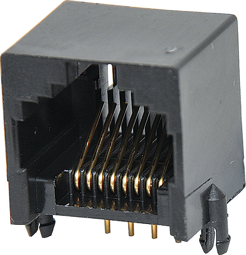 Modular RJ Connector RJ45 Modular Socket Low Profile PCB Mount 8P8C P1428