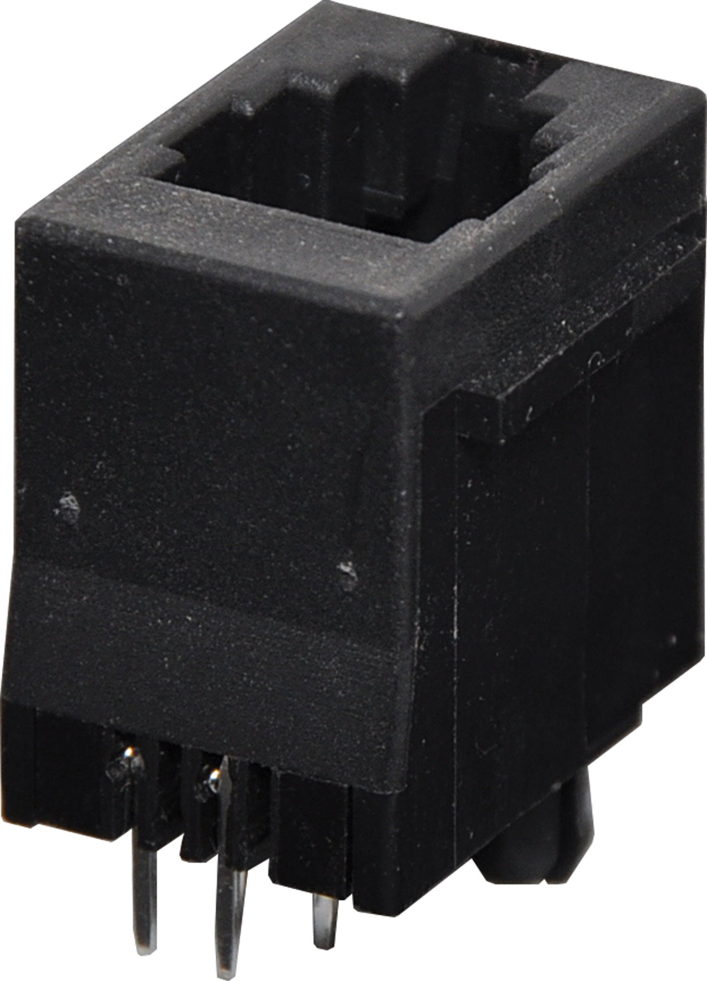 Modular RJ Connector RJ10 4P4C Modular Socket Top Entry PCB Mount P1462