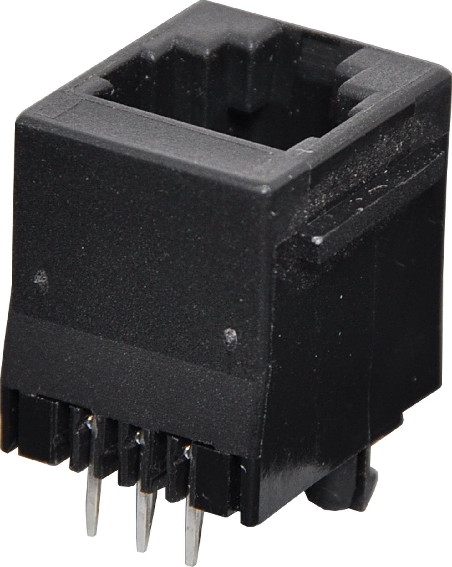 Modular Socket 6P6C RJ12 Top Entry PCB Mount P1465